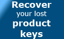 Recover Keys - Recover your lost product keys