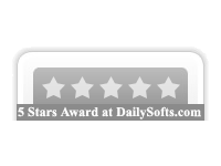5 stars award at Dailysofts